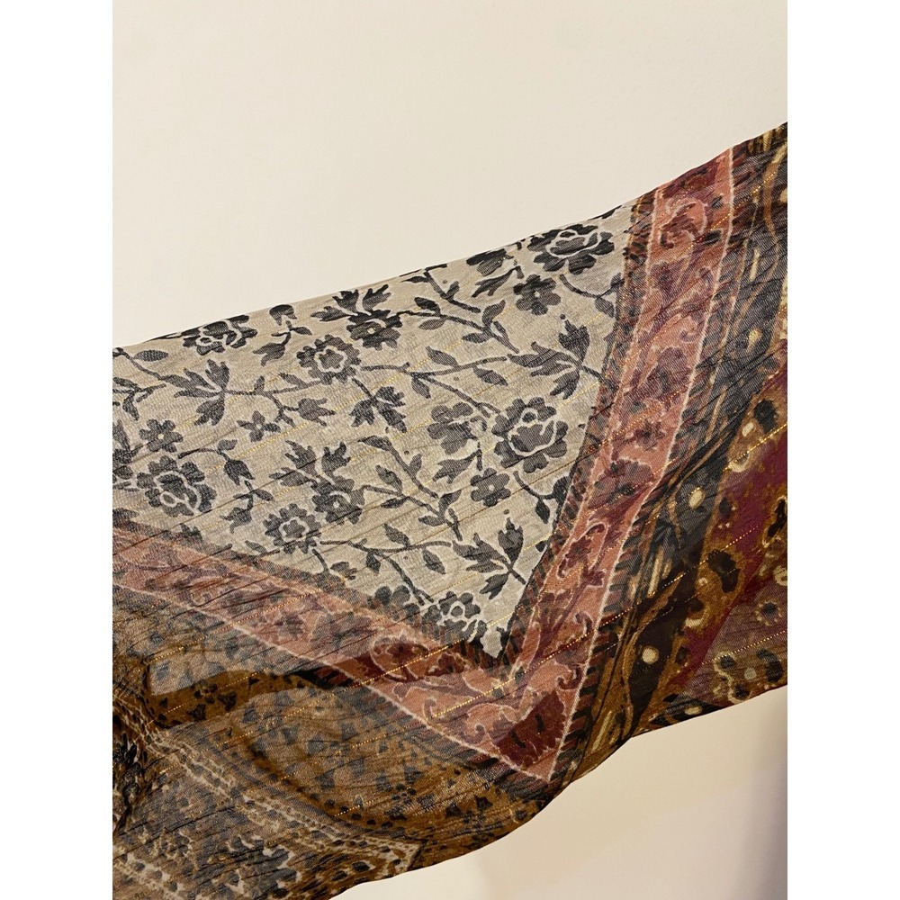 Daisina Whimsy Goth Patchwork Dress Sheer Cotton … - image 8